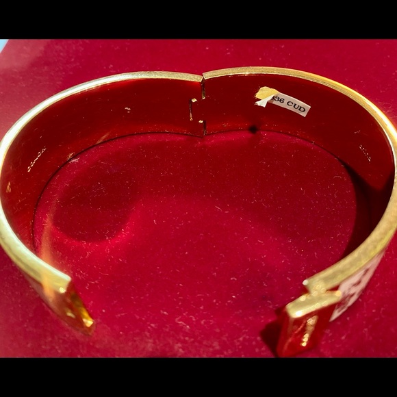 Authentic Signature Coach Hinged Bangle/Bracelet - Picture 3 of 5